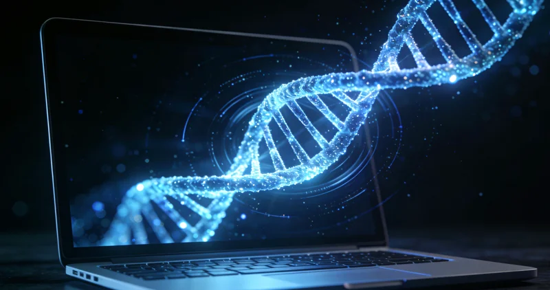 一份清晰的基因检测报告局部特写