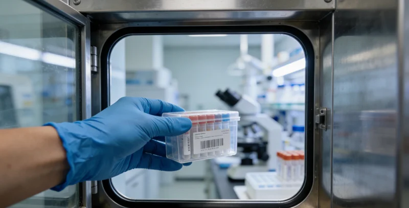 专业咨询师为市民解读基因检测报告场景