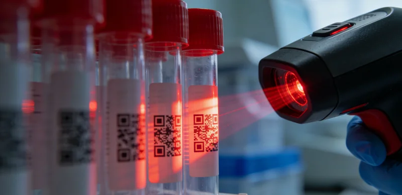 一家人在家中查看健康报告,背景