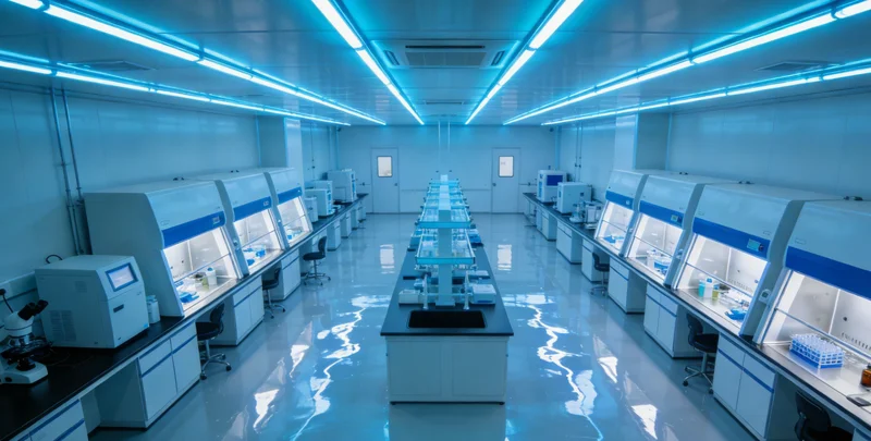 医生与患者家属讨论基因检测报告