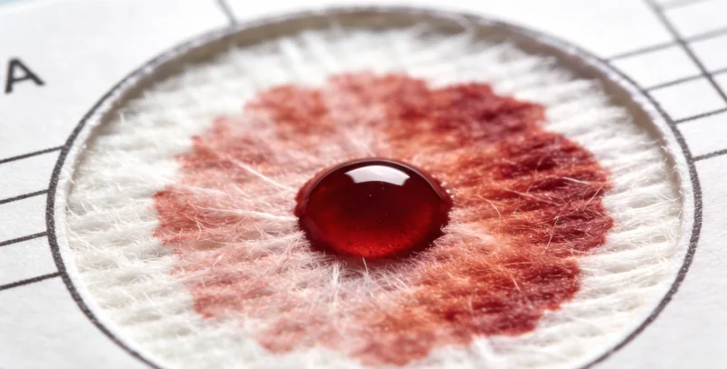 医生正在进行腹腔穿刺抽取积液的