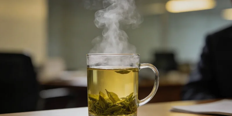 一位专业的基因咨询师正在通过电