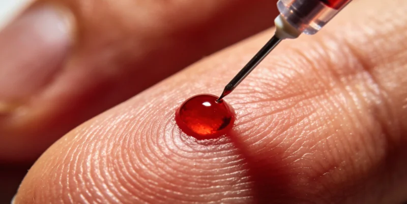 女性露出安心笑容，象征获得健康