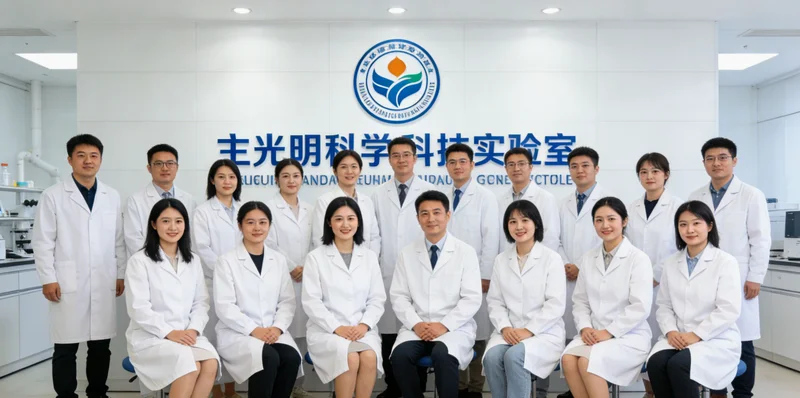 专业人员在基因检测实验室内操作