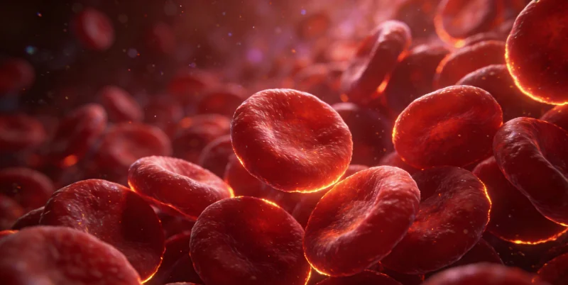 医生在电脑前仔细查看并解读一份