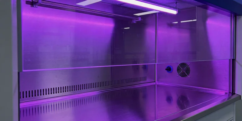 遗传咨询师正在诊室内为咨询者面