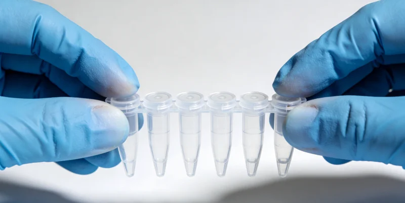 专业人士进行基因检测报告解读的示意图