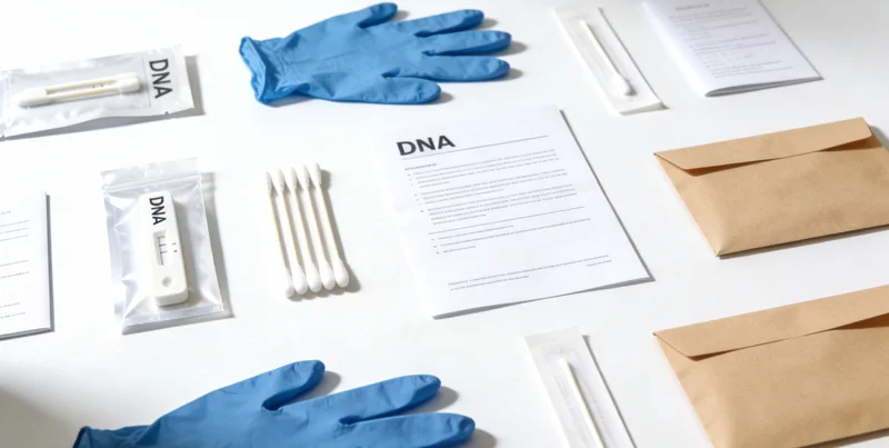 基因检测居家采样盒及隐私快递包