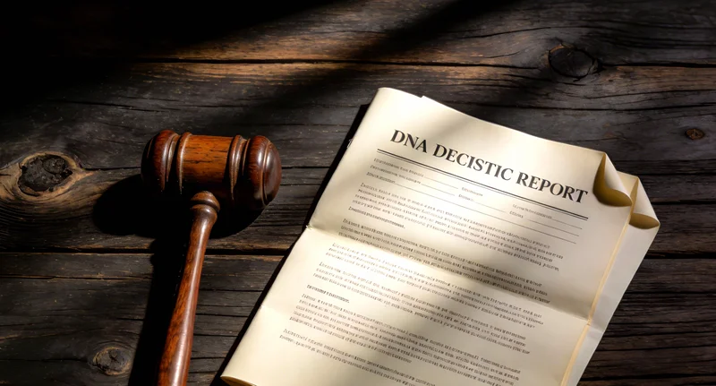 医生与患者共同查看基因检测报告并进行解读