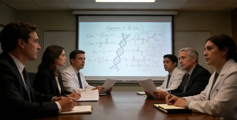 传统显微镜观察与现代基因测序图