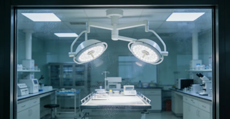 高科技基因测序实验室内部工作流