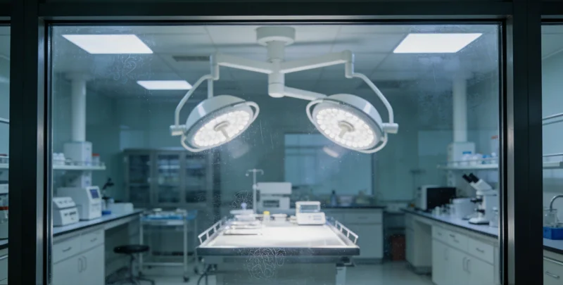 基因检测实验室技术人员在工作