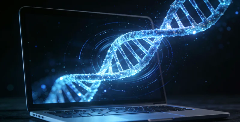 细菌基因检测原理示意图：DNA