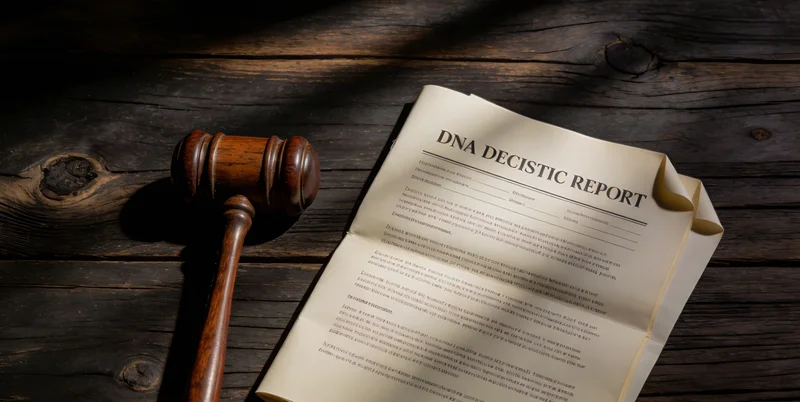 医生在办公室内,手持检测报告,