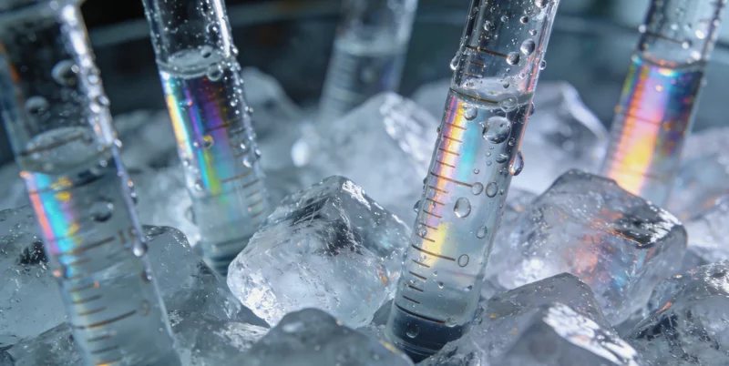 医护人员正在规范采集用于mNG