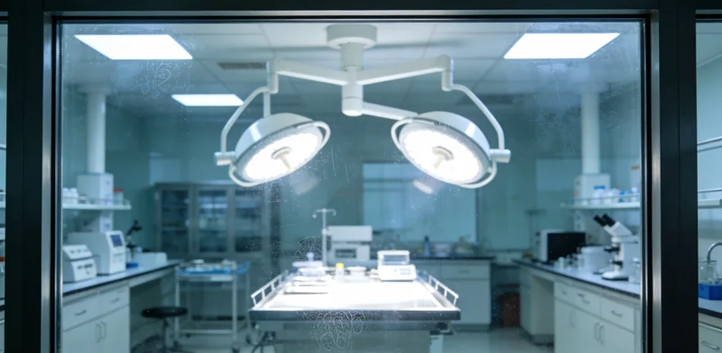 分子诊断实验室技术人员操作精密