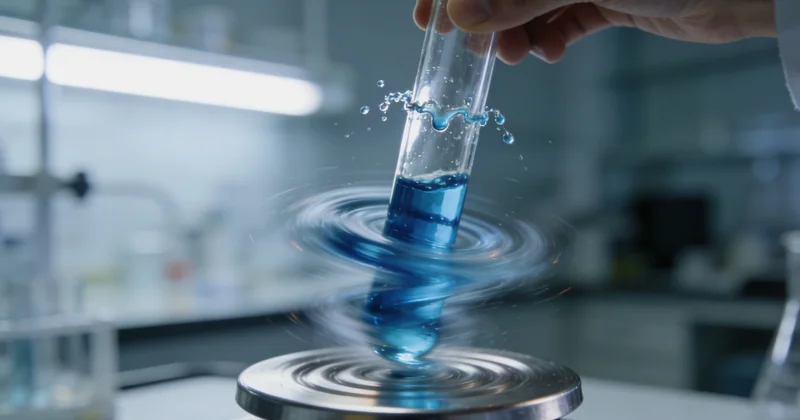 实验室技术人员正在进行样本核酸