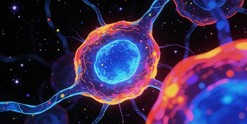 科普示意图：展示EB病毒在人体