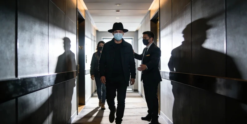 一位农民在茶园中劳作的背影,体