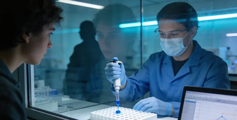 传统显微镜观察微生物的视角,与