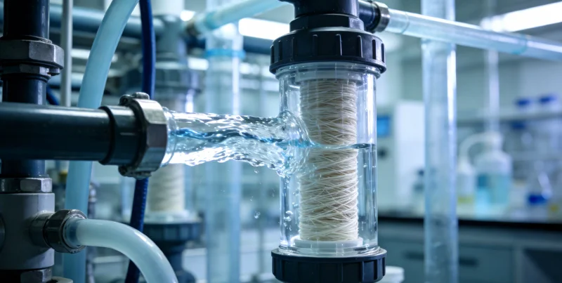 医生在办公室内向咨询者解读基因