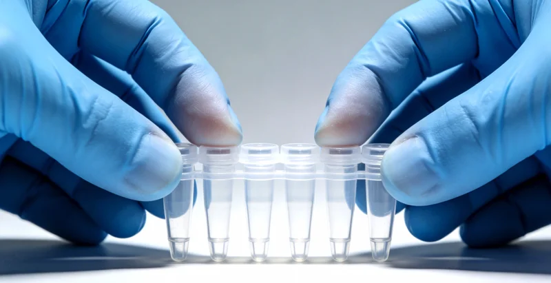 专业人员向通辽市民解读基因检测报告