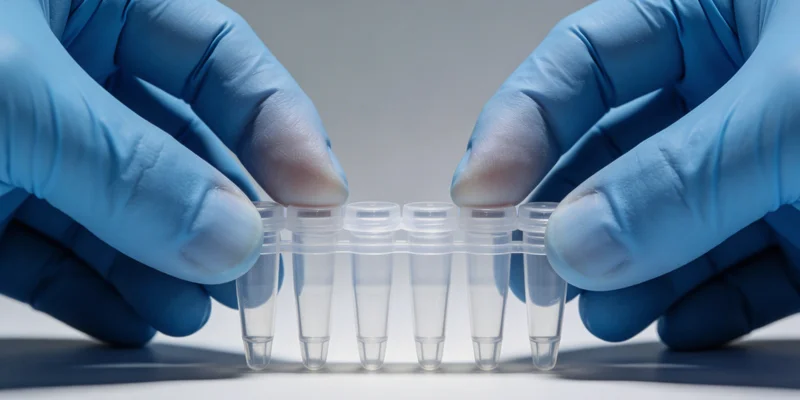 基因检测报告示例，突出显示重要突变指标