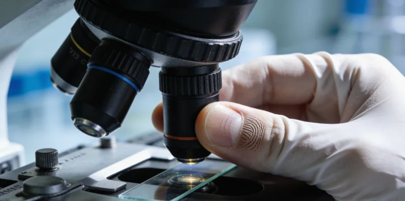 电脑屏幕上显示的彩色DNA序列