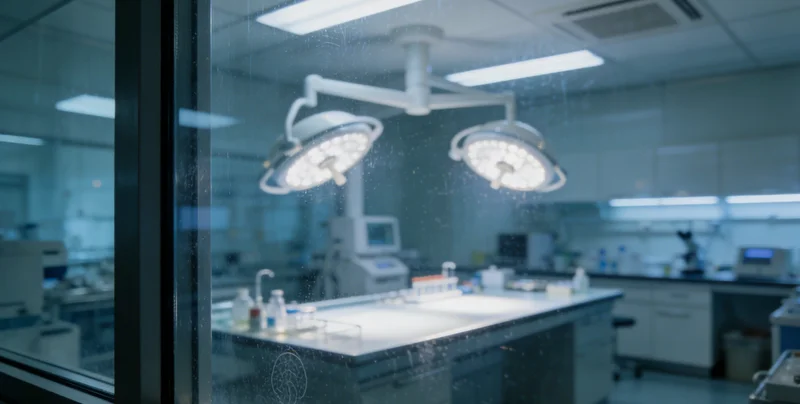 泸州医生正在与基因检测技术支持