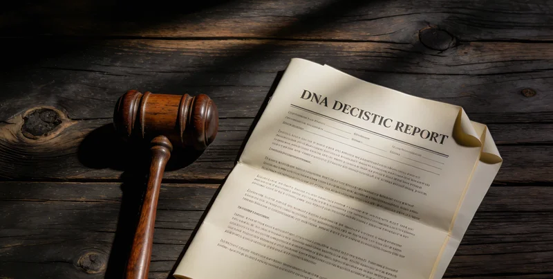 医生在诊室内与患者家属沟通检测