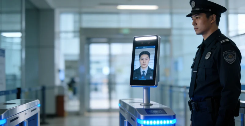 一位女性在查看体检报告，表情关