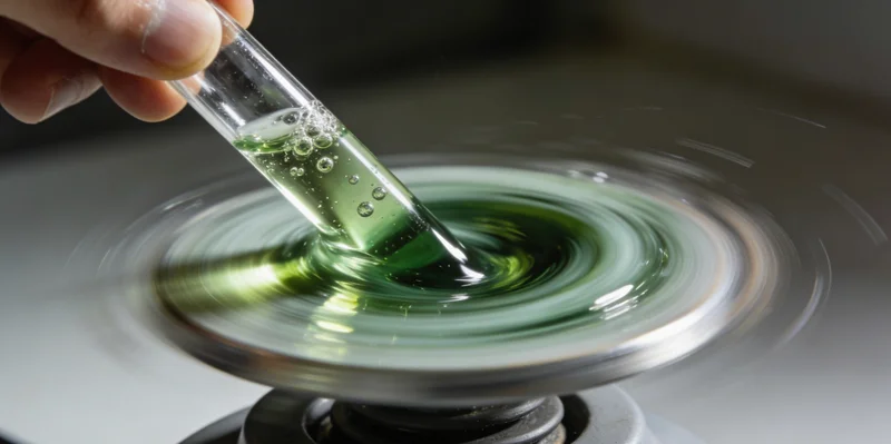 医生在办公室内与患者家属沟通，