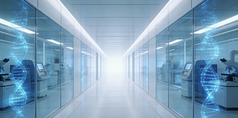 专业基因检测实验室环境