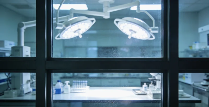 实验室技术人员正在进行PCR扩