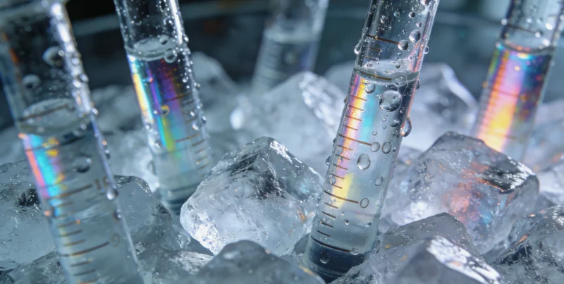 对比图：传统医院检验科与现代化