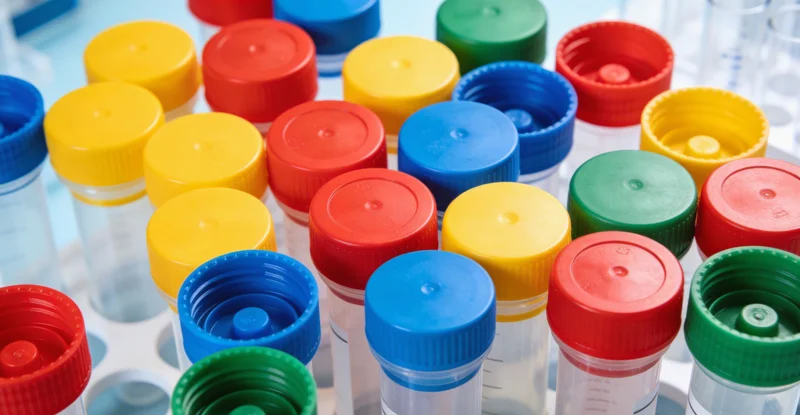 实验室技术人员正在进行传统血培