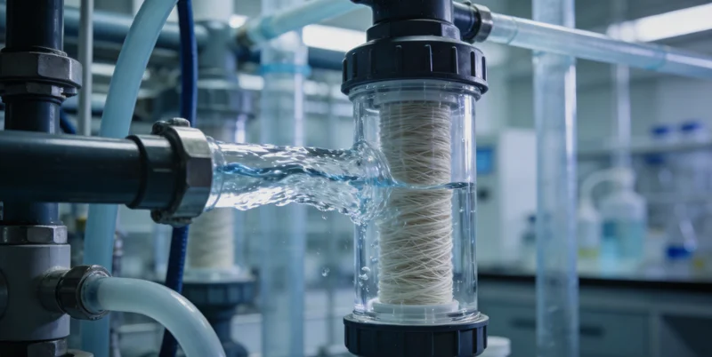 专业基因检测实验室内部,技术人员正在操作测序仪