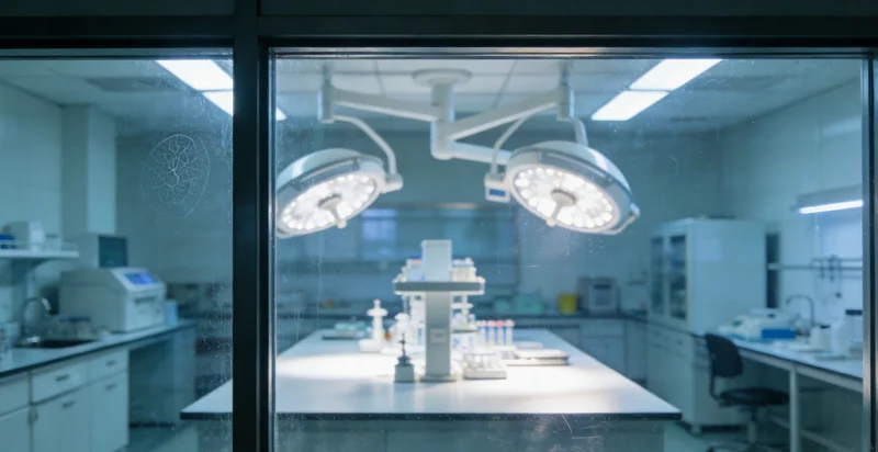 实验室中正在运行的高通量基因测