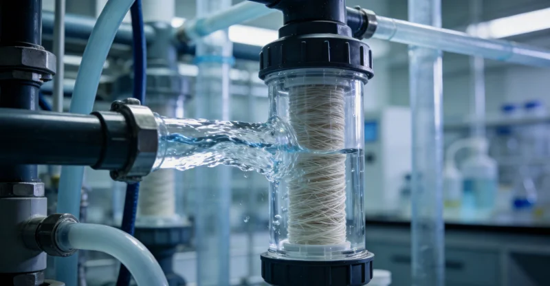 现代化基因测序实验室内部，技术人员正在操作精密仪器