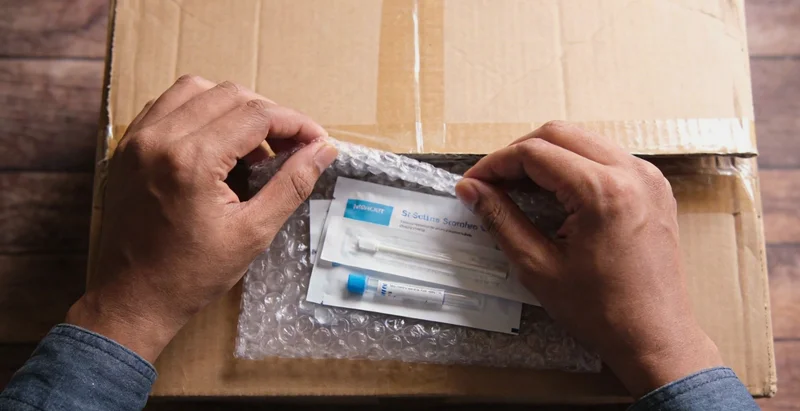 连云港市民在海鲜市场选购食材