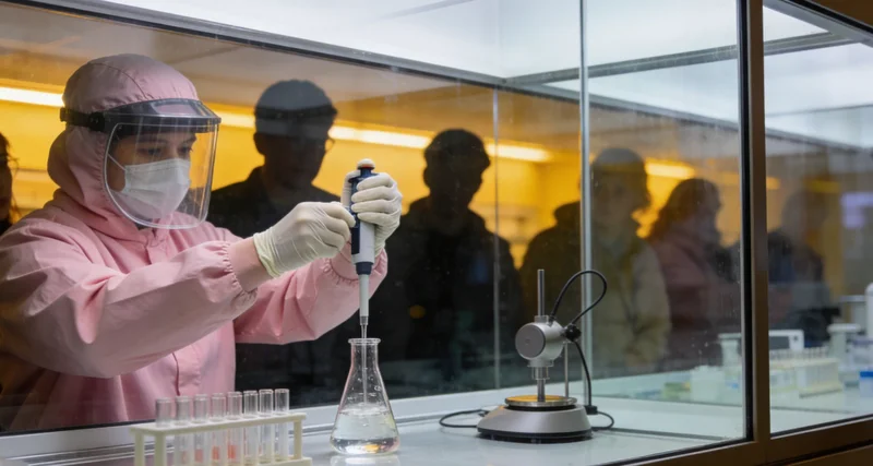 河池地区医疗机构检验科内部环境