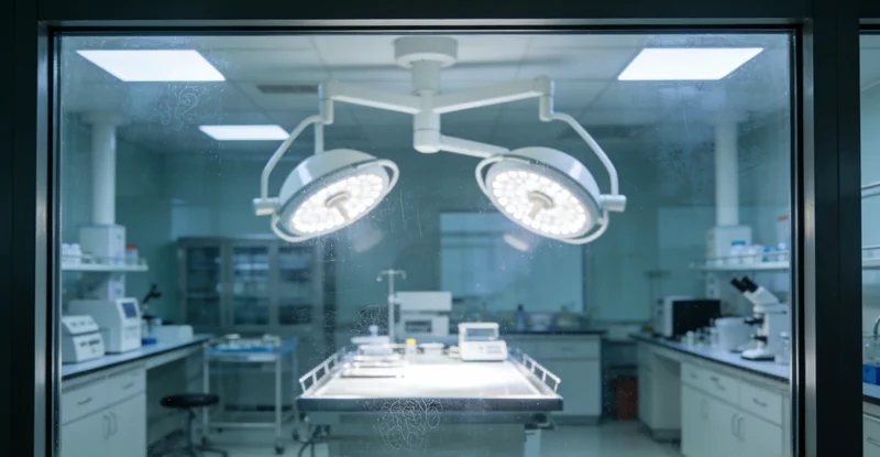 医生与患者讨论基因检测报告