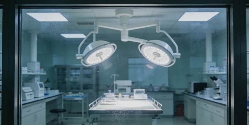 实验室技术人员正在进行基因检测