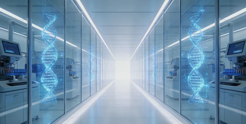 一张流程图，展示从患者样本采集