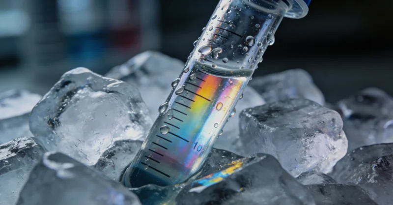 带有生物标识的专用冷链运输箱,