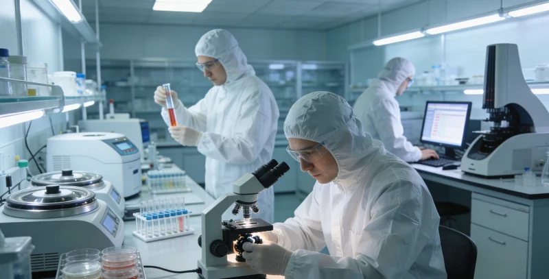 专业PCR检测实验室内部环境