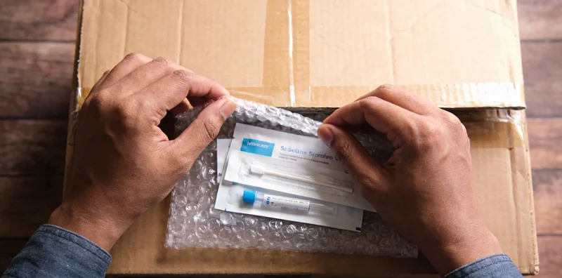 昭通市民在医院焦急等待化验结果