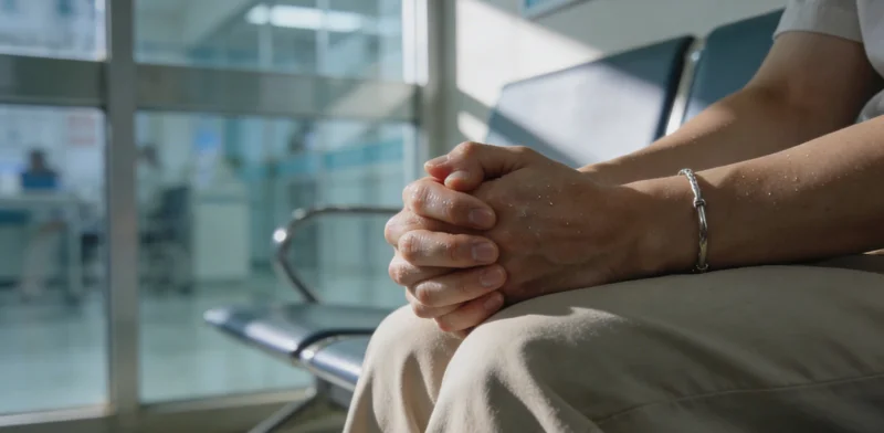 温馨家庭场景，或患者与医生共同