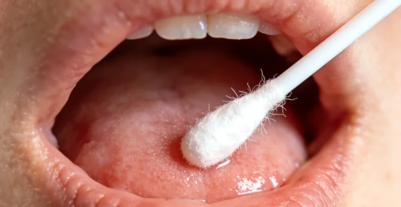 孕妇在医院进行产前检查并与医生