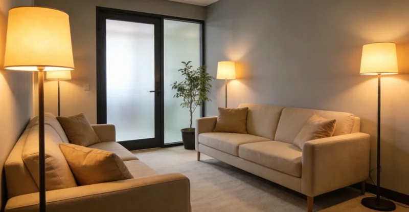 医生在办公室内，正耐心地向患者